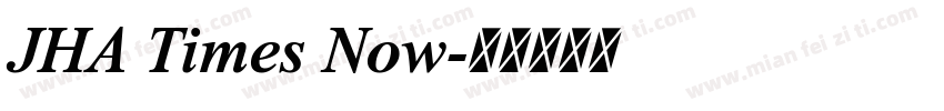 JHA Times Now字体转换